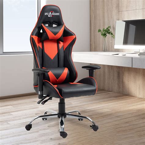 SAVYA HOME Spawn Gaming Chair with Adj.Seat 2D Armrest,Head & Lumbar ...