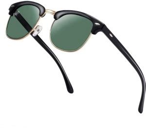 Buy PIRASO Wayfarer Sunglasses Green For Men & Women Online @ Best ...