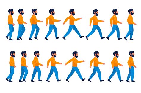 Image result for Simple Walking Frames Animation