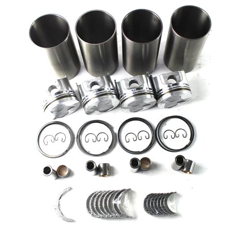 4 Cylinder Overhaul Rebuild Kit for Kubota V1505 V1505T V1505D Engine