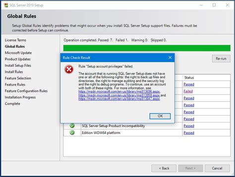 Microsoft SQL Server 2019 Error 2 的图像结果
