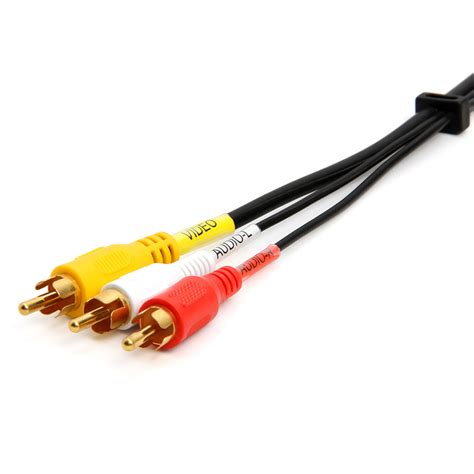 3ft RCA Stereo Audio Cable, 2 channel Audio/Video