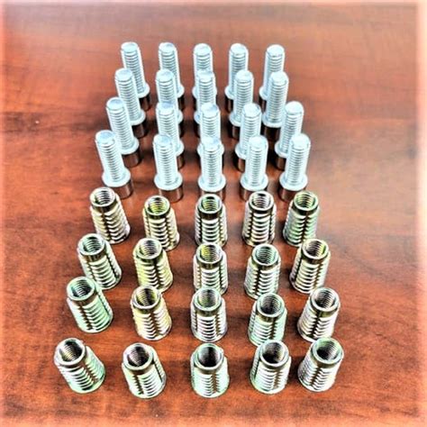 Threaded Inserts for Table Legs Wood 的图像结果