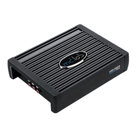 MD.Lab AM-MD4 — усилитель 4-канальный — Car Stereo — Купить автозвук ...