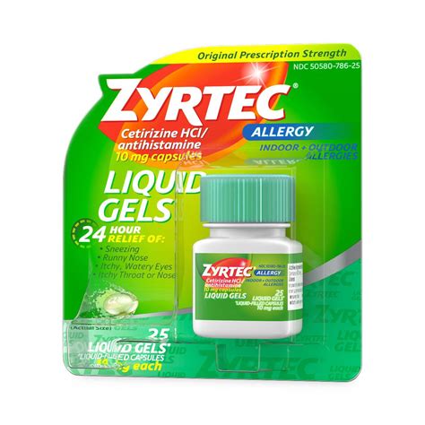 Zyrtec 24-Hour Allergy-Relief Medication | Medline