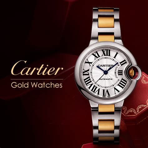 Top 10 Cartier gold watches for men and women in India with prices
