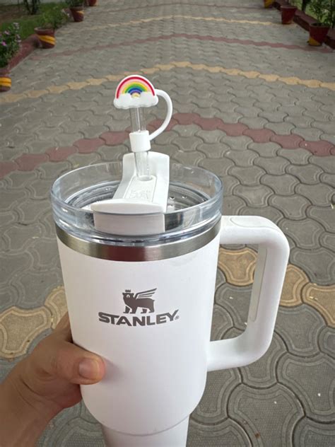 Buy MTROYALDIA 10mm Straw Covers Cap Toppers for 30&40 Oz Tumbler Cups ...