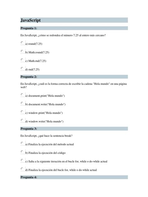 Examen JavaScript 的图像结果