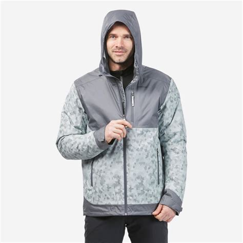 Men’s Waterproof Winter Hiking Jacket Comfortable Upto-10°C - NH500 ...