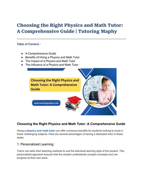 Image result for Physical Math Tutor