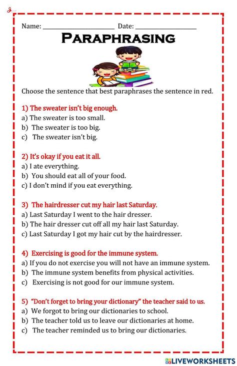 Easy Paraphrasing Examples 的图像结果