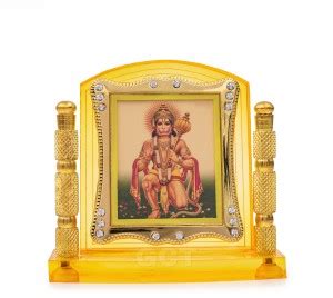 GCT Lord Hanuman Idol (J001-28-A) Religious Acrylic Frame for Car ...