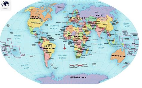 Image result for Continents Map