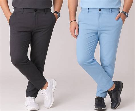Light Blue Trousers - Buy Light Blue Trousers Online at Best Prices In ...