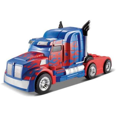 Gift World Transformers 2.4Ghz One-key Transform R/C Optimus Prime ...