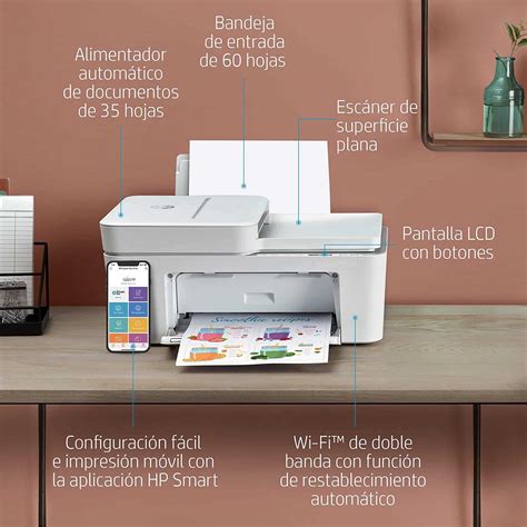 🖨️ HP DeskJet Plus 4120e | Análisis y Opiniones - A4toner ️