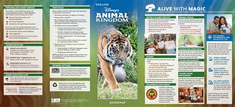 Disney's Animal Kingdom Theme Park Map (2025 - 2023) - All Maps