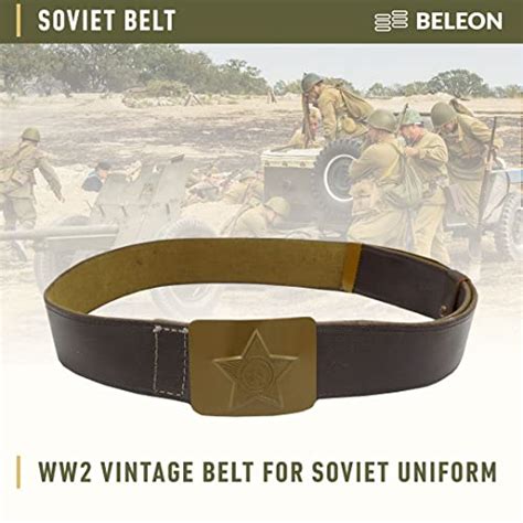 Buy Soviet Belt - WW2 Belt for Soviet Uniform - Russian Military ...