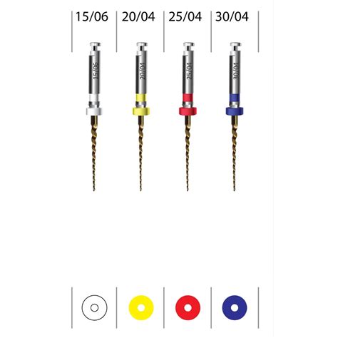 Buy NT Pedo Gold Pro Assorted NiTi Rotary Files – Oralkart