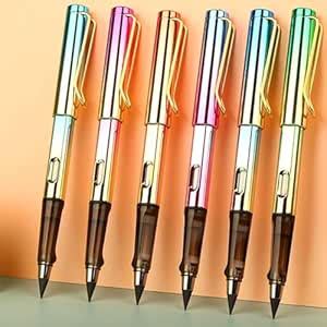 (Pack of 12) Never Ending Inkless Pencils, Infinity Everlasting Pencil ...