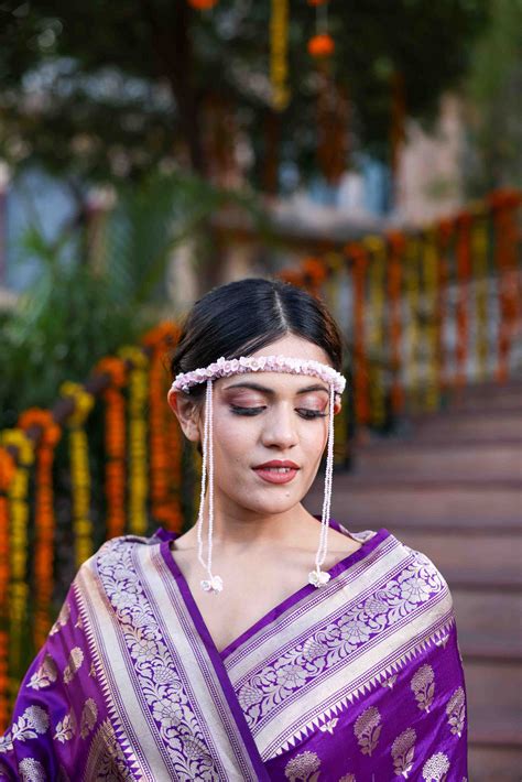 Buy Malhaar Floral Jewellery Online | Flower Jewellery Sets– PRUNE INDIA