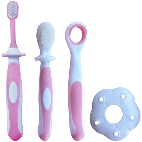 Baby Tongue Cleaner Newborn+Soft Bristle Toothbrush+Training Tooth Bru ...