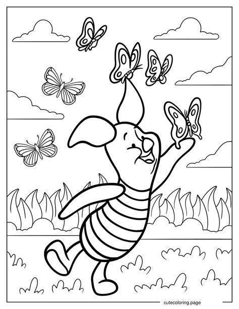Piglet Coloring Pages(20+ free printable coloring pages) | Cute ...