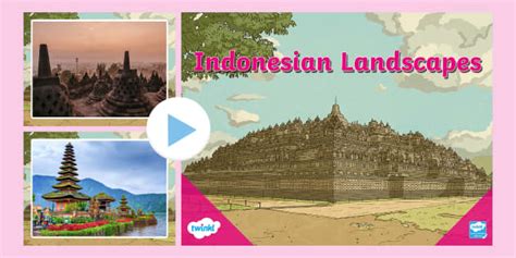 Famous Indonesian Landmarks Photo Display Pack | Twinkl