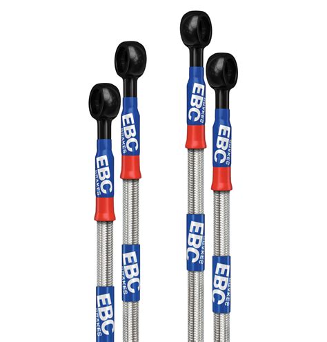 Stainless Steel Braided Brake Lines/Hoses - EBC Brakes