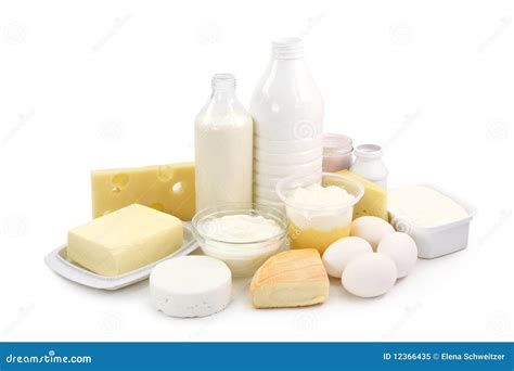 Dairy products and eggs stock image. Image of eating - 12366435