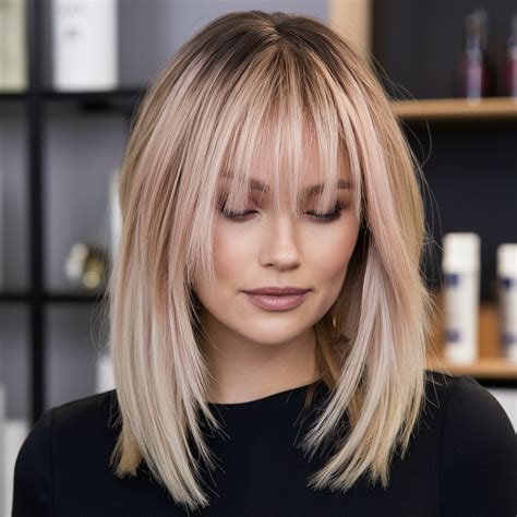 20 Bangs Ideas for Round Faces in 2025: Trendy Styles and Styling Tips ...