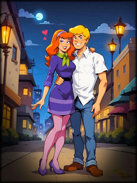 ~Fred and Daphne~ by ken1171 on DeviantArt