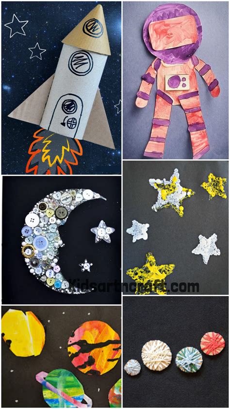 Space Crafts For Kids - Kids Art & Craft