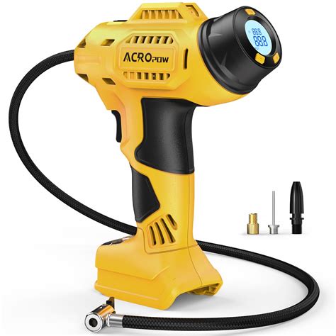 DEWALT 20V Air Compressor DEWALT 20V Cordless Tire Inflator - Portable ...