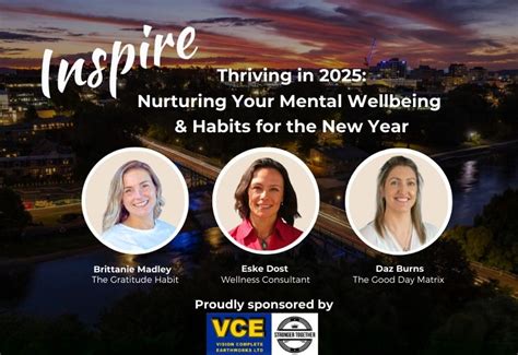Inspire - Thriving in 2025: Nurturing Your Mental Wellbeing & Habits ...