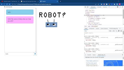 Chat Bot HTML Code for Website 的图像结果