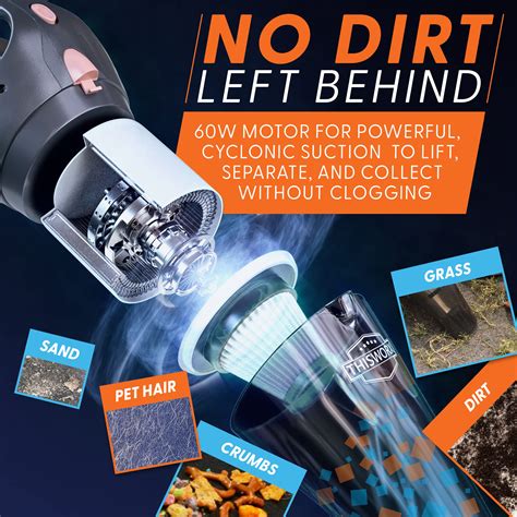 Snapklik.com : ThisWorx Cordless Car Vacuum - Portable, Mini Handheld ...