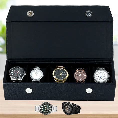 Hard Craft Watch Case Box Organiser for 5 Slots