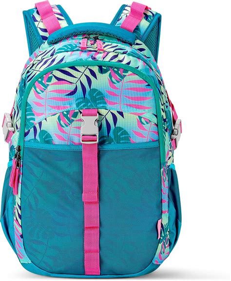 Amazon.com | Choco Mocha Green School Backpack for Kids Girls ...