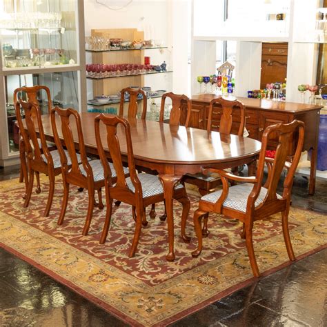 Dark Cherry Dining Room Set