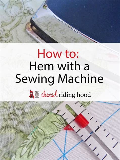 Image result for How to Thread Hemming Machine