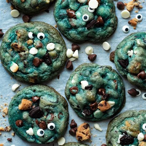 Cookie Monster Cookies Recipe - Chenée Today