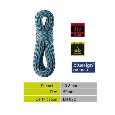 Edelrid Cobra 10.3 mm 50 Mtr Rope