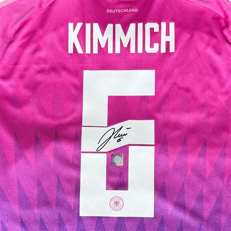 Joshua Kimmich - Gesigneerd Duitsland Uitshirt 2024-25 #6