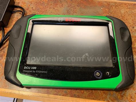 Bosch DCU 100 OBD Diagnostic Scan Tool (ID #36093) (Off-Site) (24-2818 ...