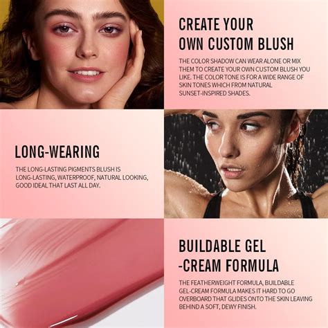 Buy Soft Pinch Gel-Cream Blush Trio, Liquid Blush for Cheeks ...