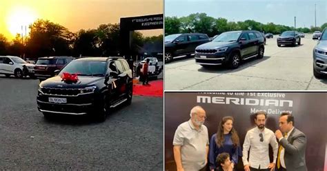 Watch Mega Delivery of Over 60 Jeep Meridian SUVs in Delhi – Video ...