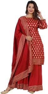 Keep Cart Women Kurta, Sharara and Dupatta Set - Buy Keep Cart Women ...