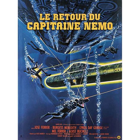 THE RETURN OF CAPTAIN NEMO Movie Poster (23x32 in. - 1978 - France)