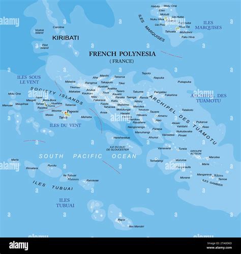 French Polynesia Map: Unveiling Paradise